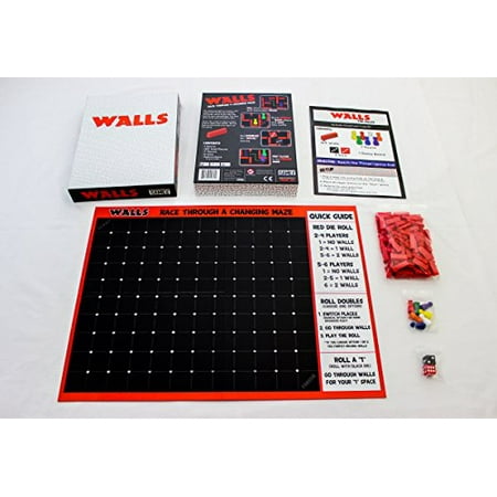 So Way Totally Awesome Games Walls Race Through A Changing Maze; A Family Maze Board Game 